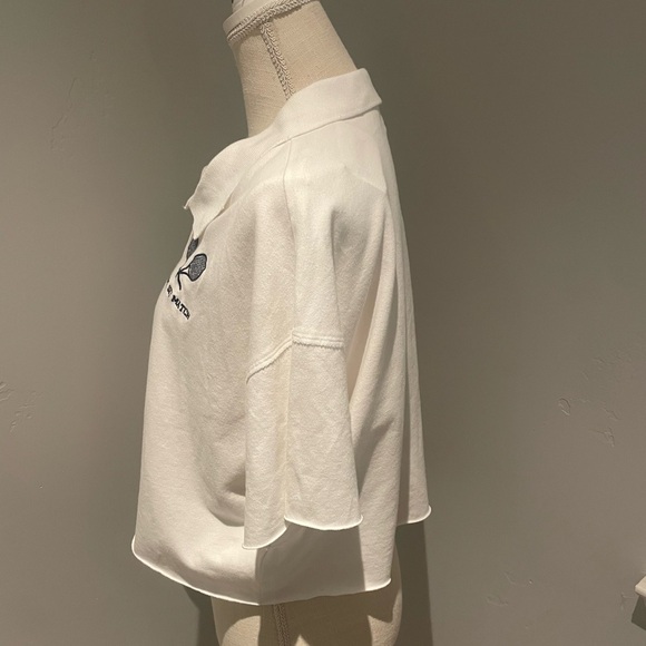NWOT Offline by Aerie Cropped Polo Tee M Tenniscore Sporty Y2K Women Preppy
Top - Picture 3 of 4